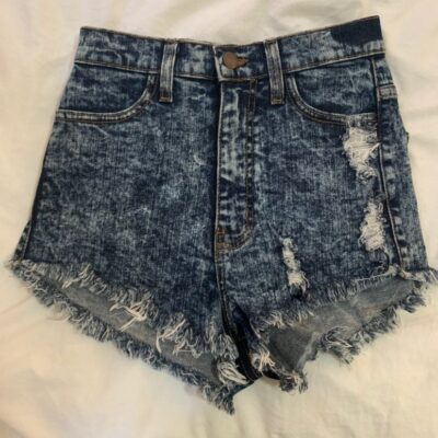 Vintage Akira Blue Jean Shorts