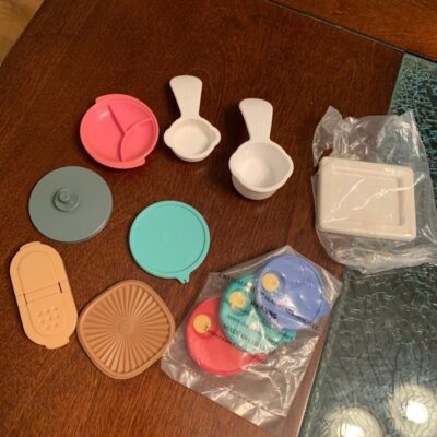 Tupperware Minis Magnets Lot of 9