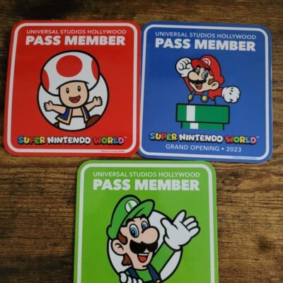 Universal Studios Hollywood Exclusive Nintendo World Magnets