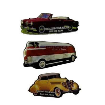 MAGNET Lot Car Studebaker Museum GM Futurliner Parade Progress Fridge Tool Box