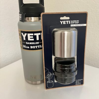 YETI 36OZ RAMBLER AND NIB YETI CUP CAP INCLUDED  **RARE/HTF**