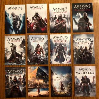 Assassins Creed FRIDGE MAGNETS  rogue like gaming gamer decor