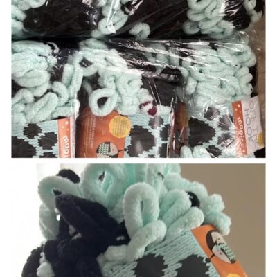 Lion Brand Yarn off the hook Magic Paw Print Jumbo lot of 60