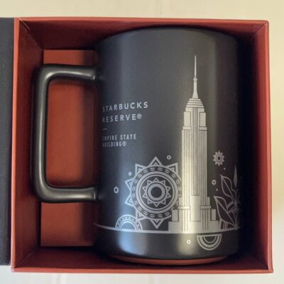 Starbucks New York City Empire State Building Reserve 12 oz coffee mug