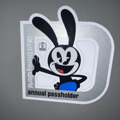 Disney Oswald Annual Passholder magnet