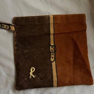 ROBERTA DI CAMERINO Velvet Pouch