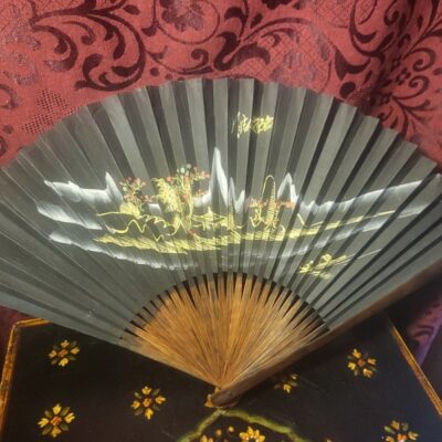 Antique Asian fan