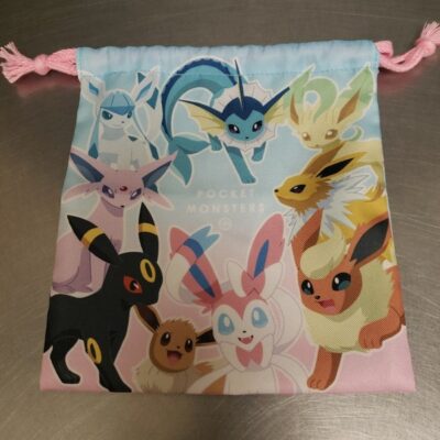 Eevee Eeveelution Pouch Drawstring Bag Pokemon