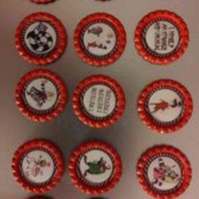 Homemade BottleCap Magnets