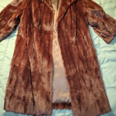 Vintage Ermine fur coat