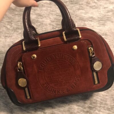 Louis Vuitton Havana Stamped Made in Spain Limited Red