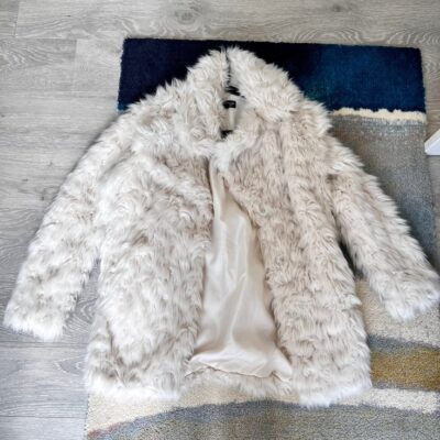 Topshop faux fur coat