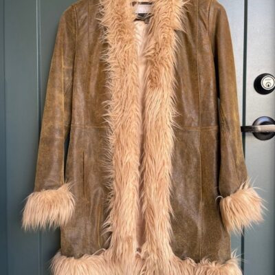 Wilson Leather Maxima Leather Coat with Faux Fur