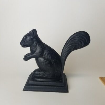 Vintage Collectible Cast Iron Squirrel Manual Nutcracker