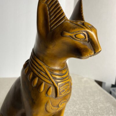 Ancient Egyptian Statue Pharaoh Goddess Cat Isis Rare