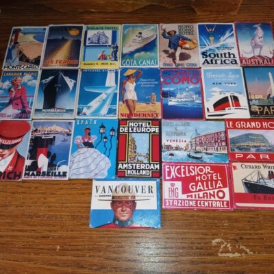 1940s poster magnets lot of 23