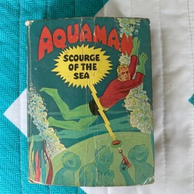 Vintage Aquaman Book Superhero Momoa