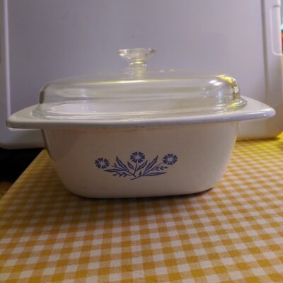 Corningware Cornflower blue dutch oven