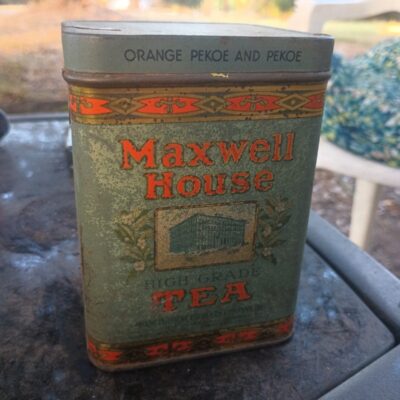 Maxwell House Tea 1/2lb tea canister