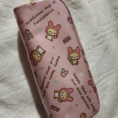 Korilakkuma Strawberry Bunny Pouch