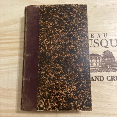 Antique French Book ~ Seances et Travaux de L’Academie Volume 2