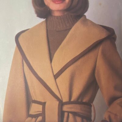 1977 Simplicity 8150 Misses Front Wrap Jacket 8 – 16 Wool