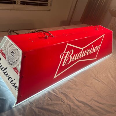 Budweiser pool table light