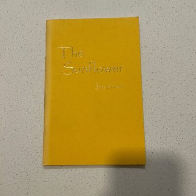 RARE – The Sunflower, Simon Wiesenthal, THE TRINITY FORUM READING SPRING 2000