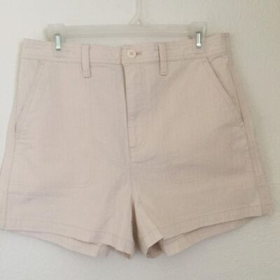 Madewell cargo high waist camp shorts