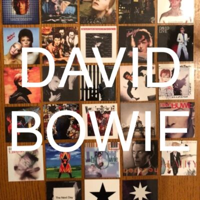 David Bowie fridge magnets   Full set