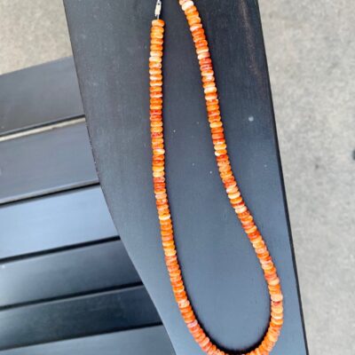 Orange Spiny necklace