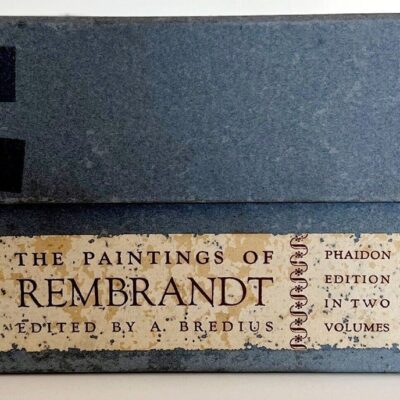 The Painting Of Rembrandt 630 Prints 1930s Limited #283 Of 950 Gravure RARE