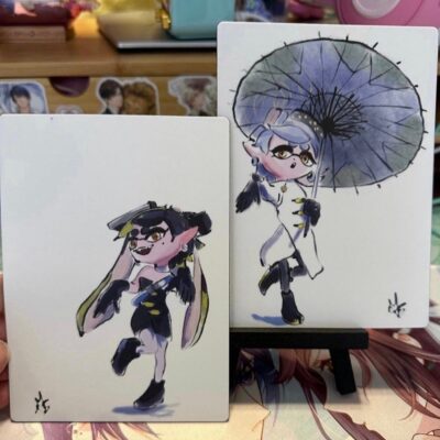 Splatoon Squid Sisters Magnet Set of 2 – Fanart