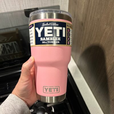 New LE Pink 30oz Rambler