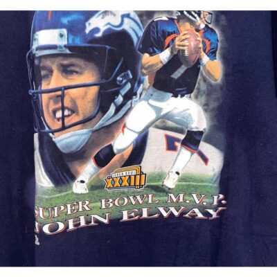 Vintage Super Bowl MVP John Elway from 1999 T-Shirt – Sz. XL – New