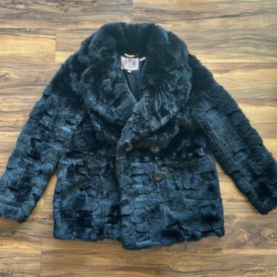 Juicy Couture soft faux fur coat