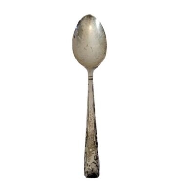 Easterling Horizon Tablespoon Serving Spoon Sterling Silver 8 1/2″ 1944 70g