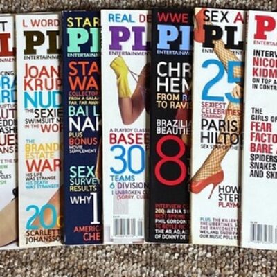 Playboy Magazine complete year 2005