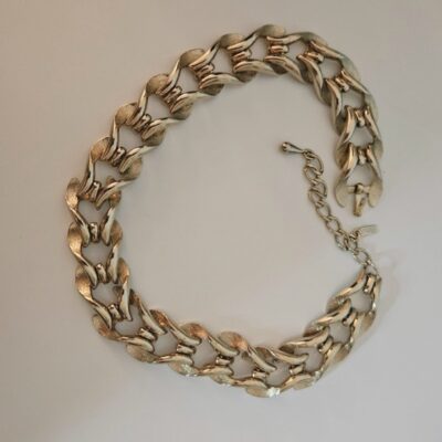 Vintage Monet Gold Statement Necklace