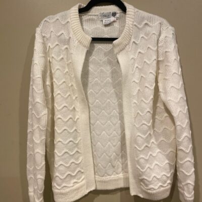 Vintage white Cardigan