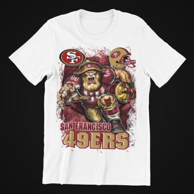 New NFL San Francisco 49er’s Mascot T-shirt Sizes: S – XL