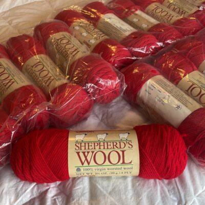 17 skeins Shepherd’s Wool worsted virgin wool yarn