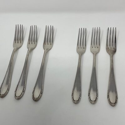 VTG “Linda 90” Art Nouveau Decor 90 Silver Plated Cutlery Replacement Flatware