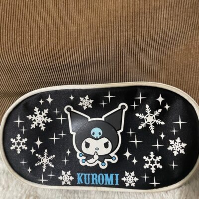 RARE Sanrio 2006 Kuromi Snowflake Pouch