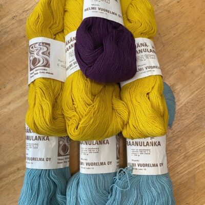 takana 100% wool yarns. Lot of 7