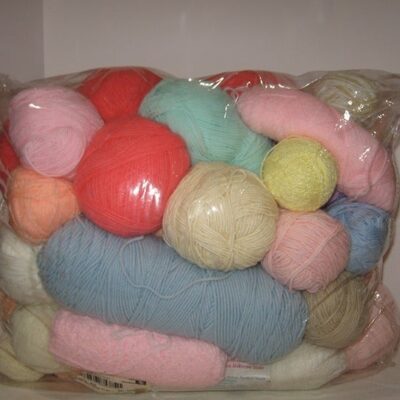 Yarn Destash – 10 pound bag of assorted big box store yarn