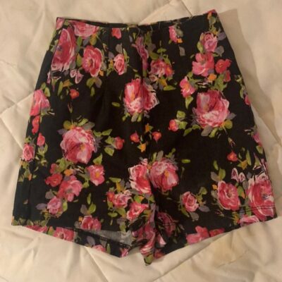 Highwaist Floral Shorts