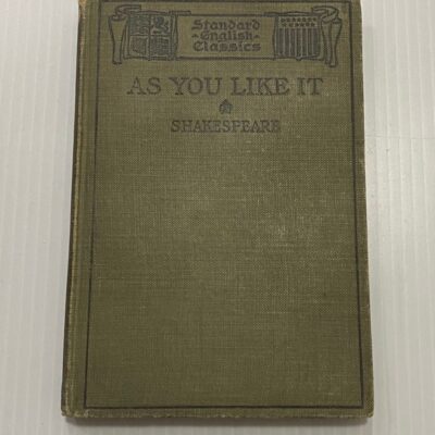 Shakespeare As you like it HC 1908c Standard English Classic