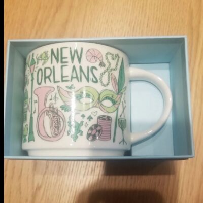 Starbucks mug 14oz NEW ORLEANS RARE HTF