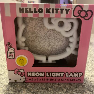 Hello Kitty Neon Light Lamp!!  BNIB – Free shipping !